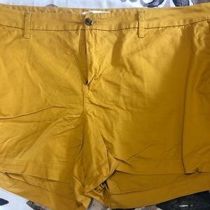 Yellow Shorts